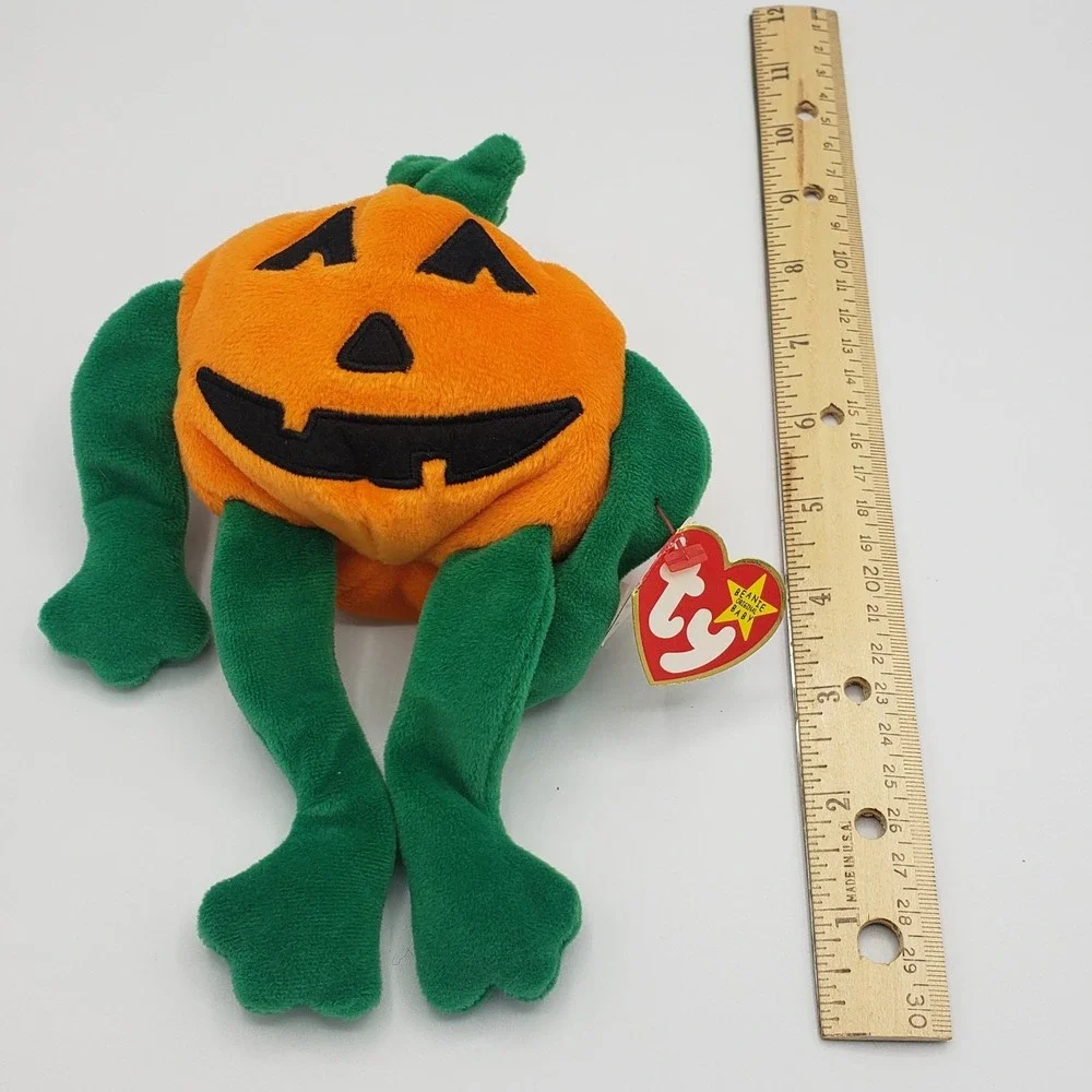 Ty Retired Beanie Baby‎ Pumkin Pumpkin Halloween 1998